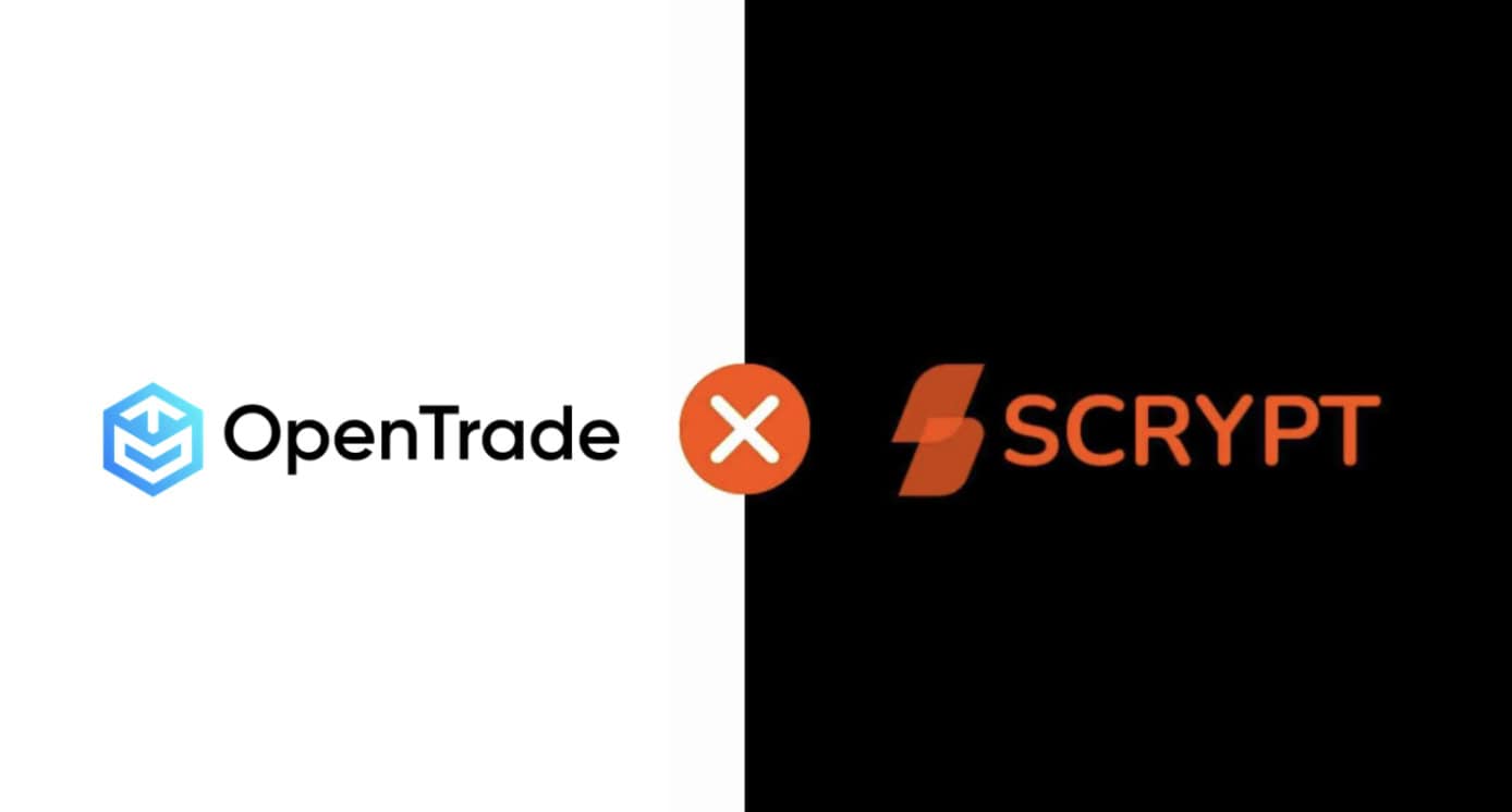 SCRYPT Partners with OpenTrade to Offer Money Market Access on USDC/EURC for Institutional Clients