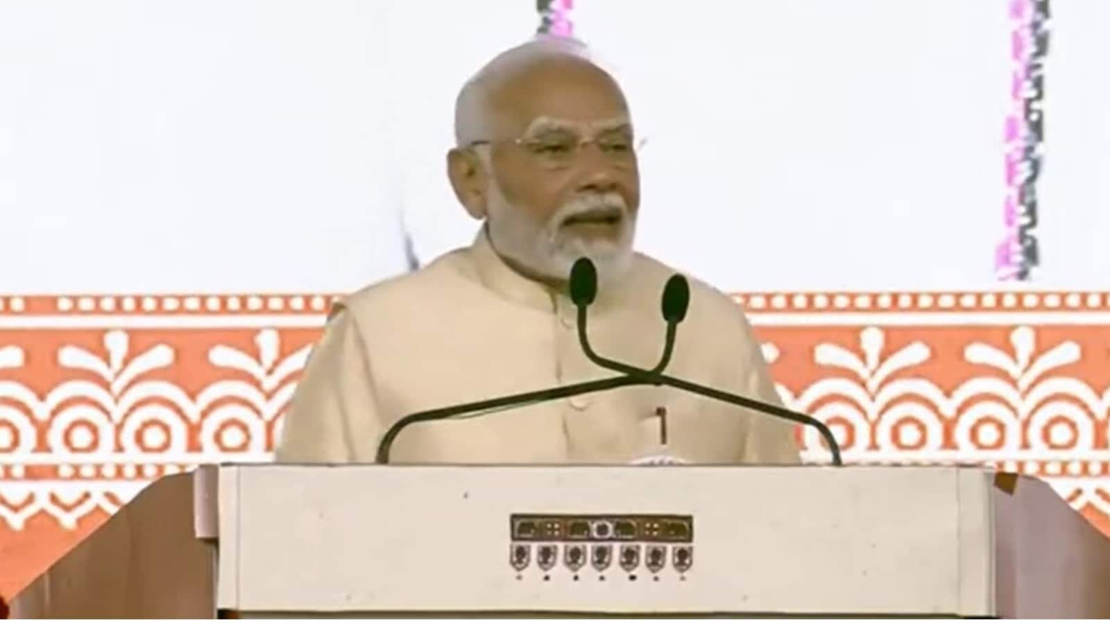 ‘World is listening to India with seriousness’, says PM Modi in Gujarat’s Amreli; inaugurates projects worth ₹4,900 cr