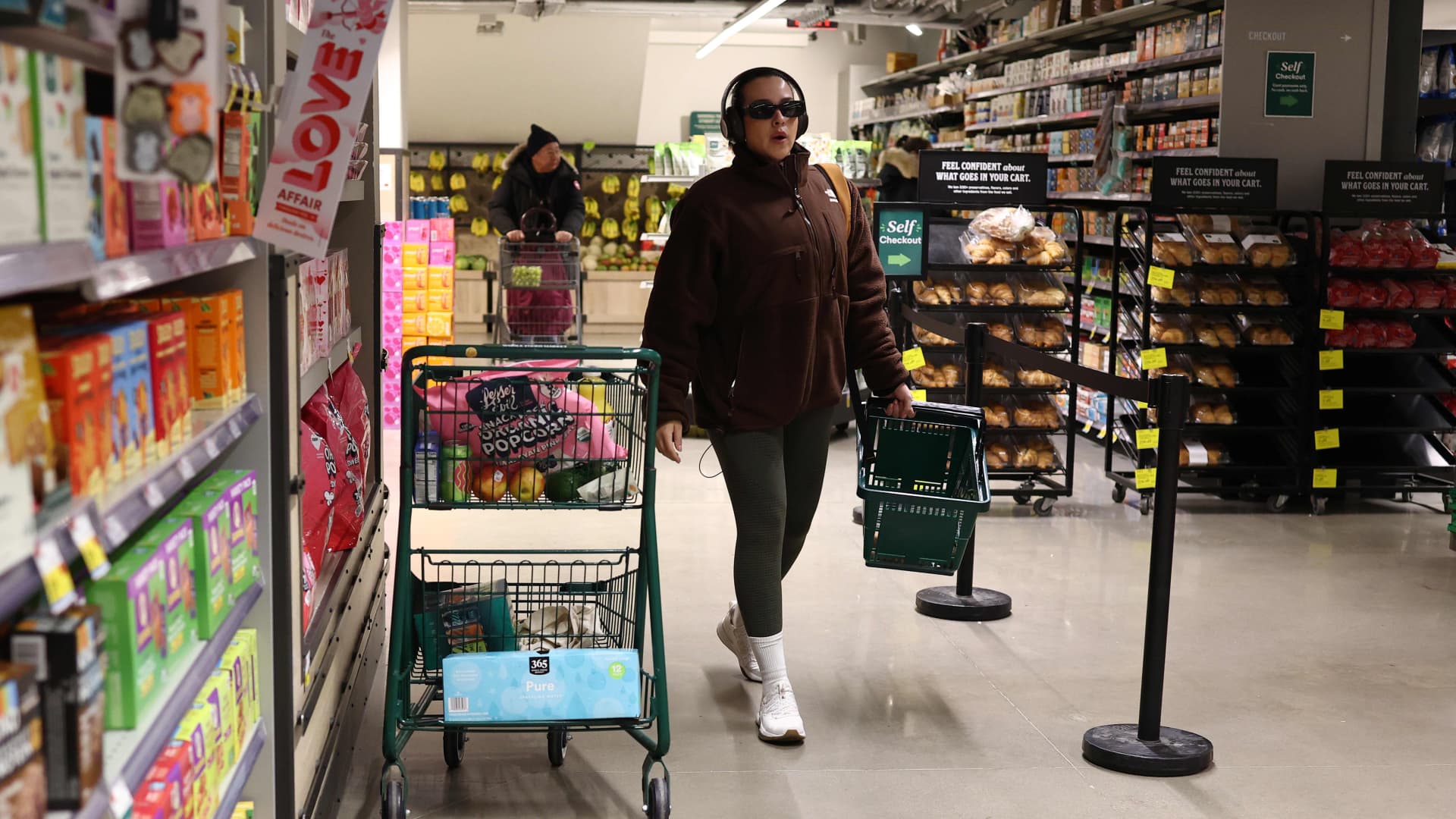 Consumer inflation fears spike in February as tariff worries hit sentiment