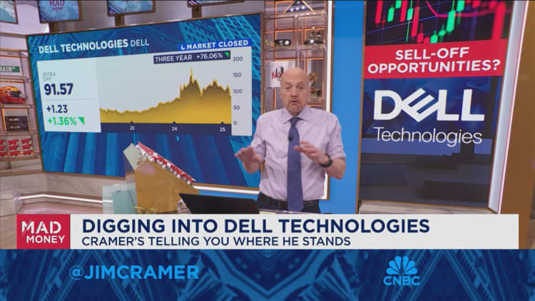 Dell is a buy as the AI sector takes a hit, Jim Cramer says