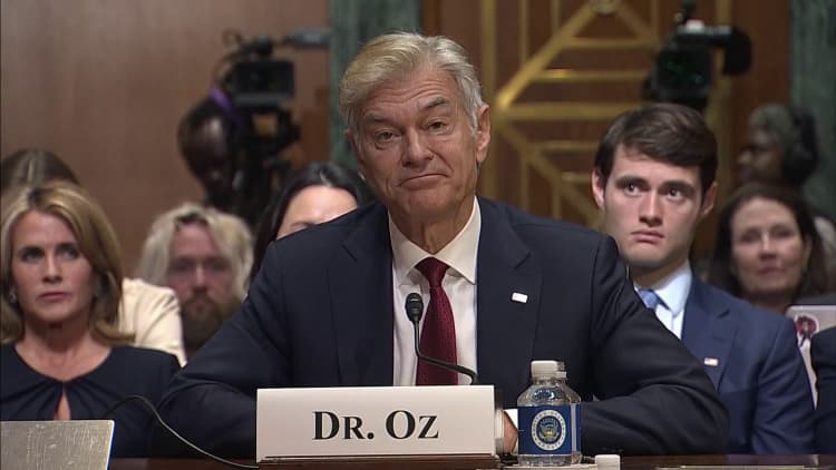 Trump nominee Dr. Oz won’t commit to opposing Medicaid cuts