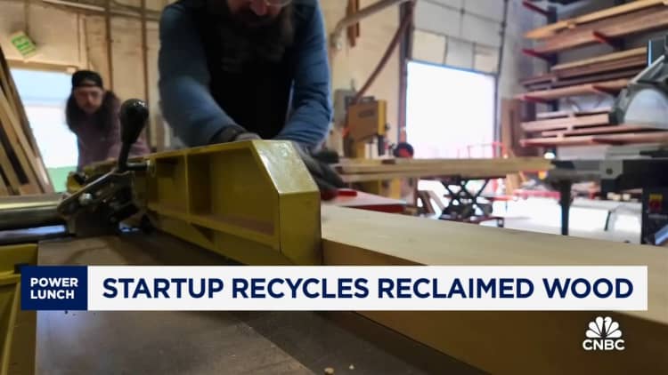 This startup is creating a global tech platform for recycled wood